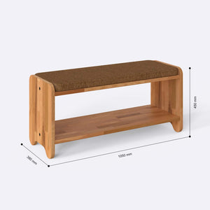 Kyran Bench – 41" x 15" (105 x 38 cm)