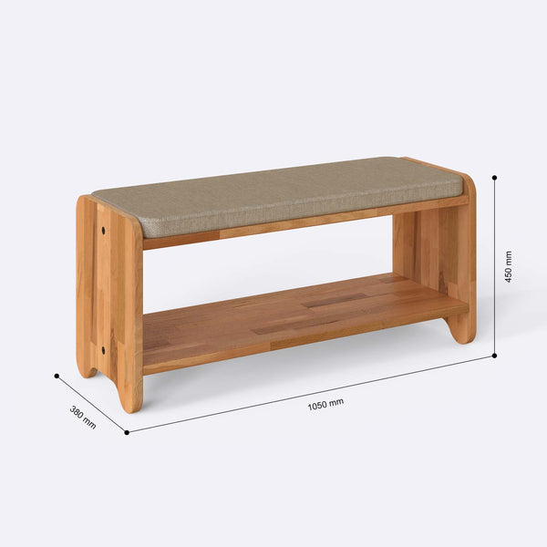 Kyran Bench – 41" x 15" (105 x 38 cm)