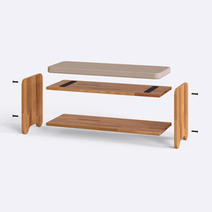 Kyran Bench – 41" x 15" (105 x 38 cm)