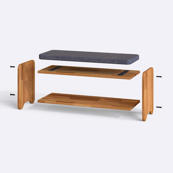 Kyran Bench – 41" x 15" (105 x 38 cm)