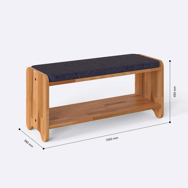 Kyran Bench – 41" x 15" (105 x 38 cm)
