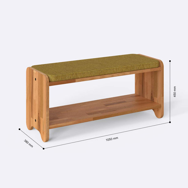 Kyran Bench – 41" x 15" (105 x 38 cm)