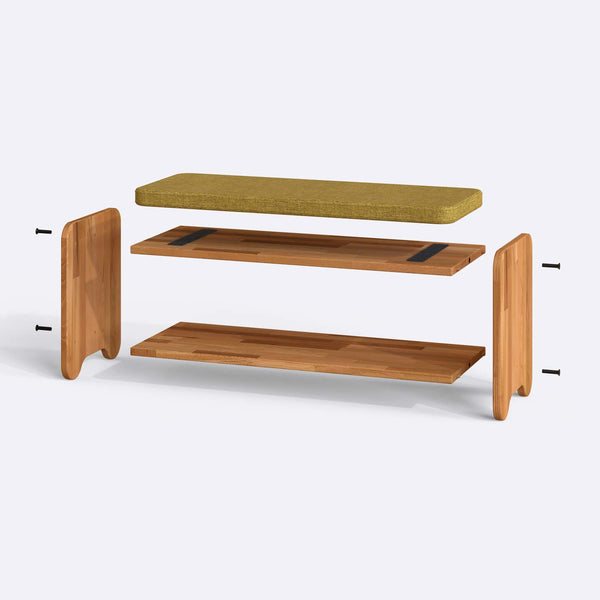 Kyran Bench – 41" x 15" (105 x 38 cm)