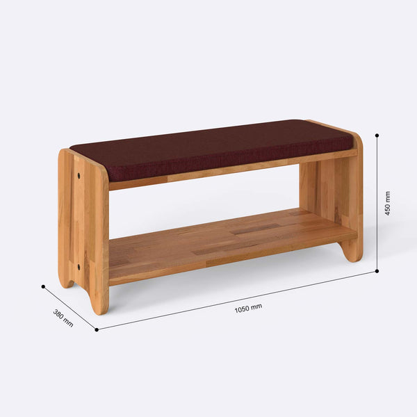 Kyran Bench – 41" x 15" (105 x 38 cm)