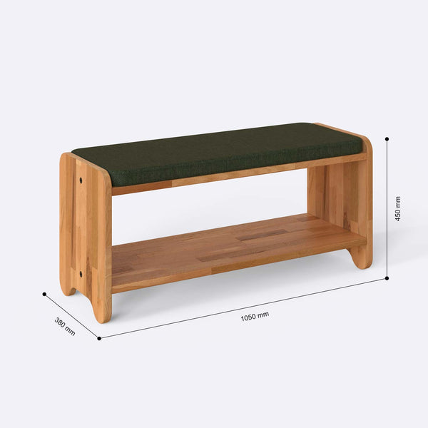 Kyran Bench – 41" x 15" (105 x 38 cm)