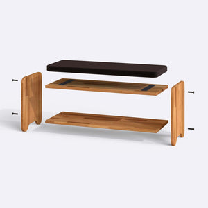 Kyran Bench – 41" x 15" (105 x 38 cm)