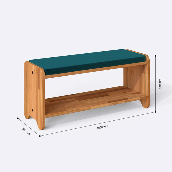 Kyran Bench – 41" x 15" (105 x 38 cm)