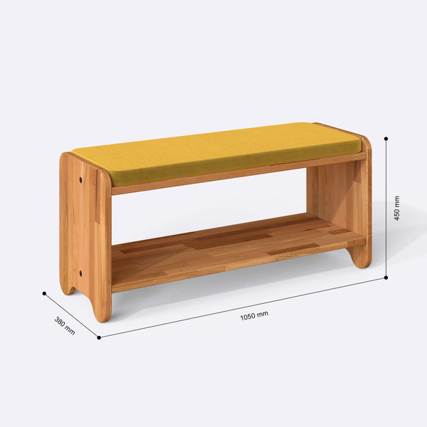 Kyran Bench – 41" x 15" (105 x 38 cm)