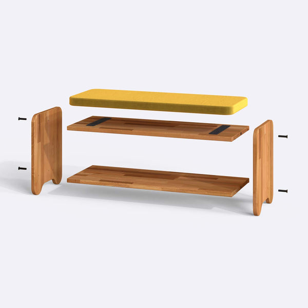 Kyran Bench – 41" x 15" (105 x 38 cm)