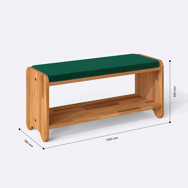 Kyran Bench – 41" x 15" (105 x 38 cm)