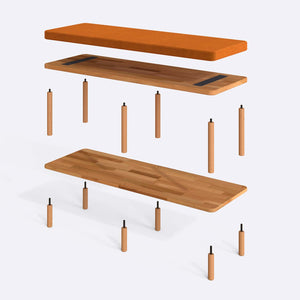 Waljan Bench – 47" x 15" (120 x 38 cm)