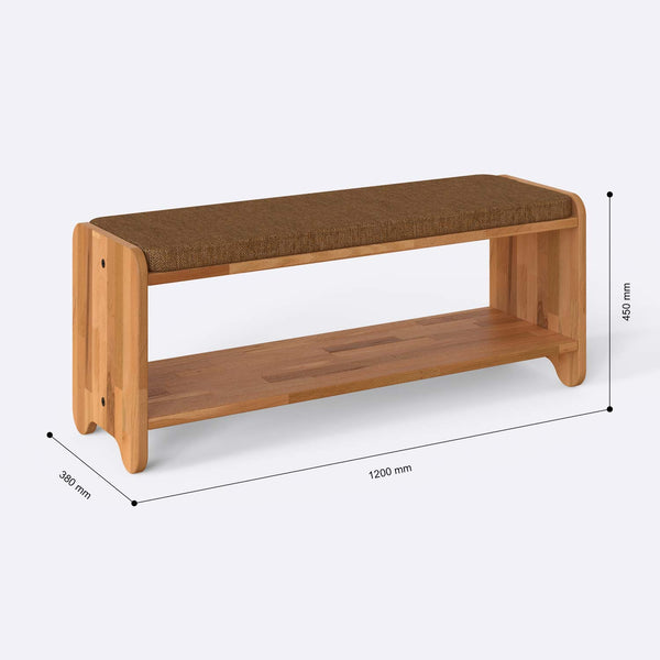 Kyran Bench – 47" x 15" (120 x 38 cm)