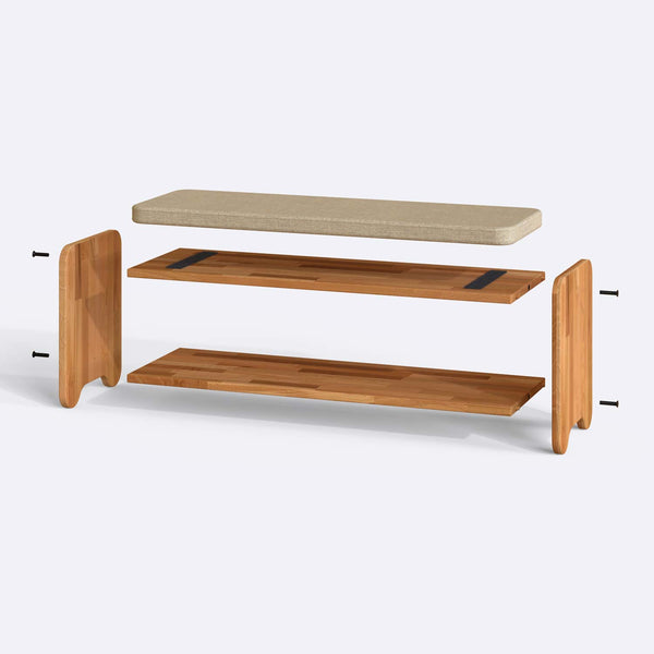 Kyran Bench – 47" x 15" (120 x 38 cm)