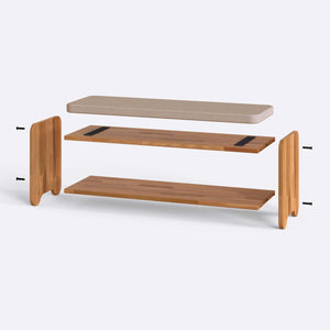 Kyran Bench – 47" x 15" (120 x 38 cm)