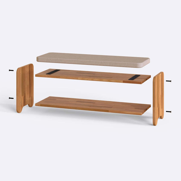 Kyran Bench – 47" x 15" (120 x 38 cm)