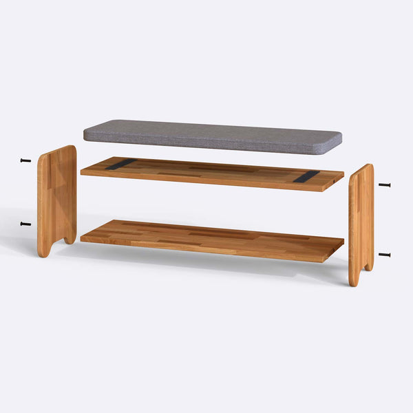 Kyran Bench – 47" x 15" (120 x 38 cm)