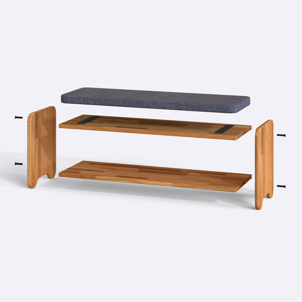 Kyran Bench – 47" x 15" (120 x 38 cm)