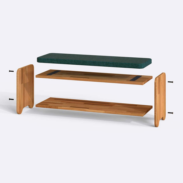 Kyran Bench – 47" x 15" (120 x 38 cm)