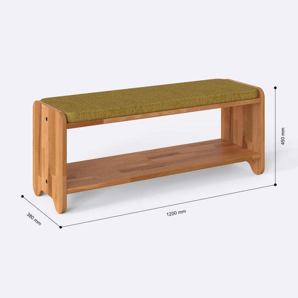 Kyran Bench – 47" x 15" (120 x 38 cm)