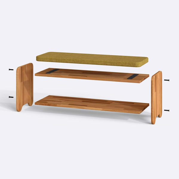 Kyran Bench – 47" x 15" (120 x 38 cm)