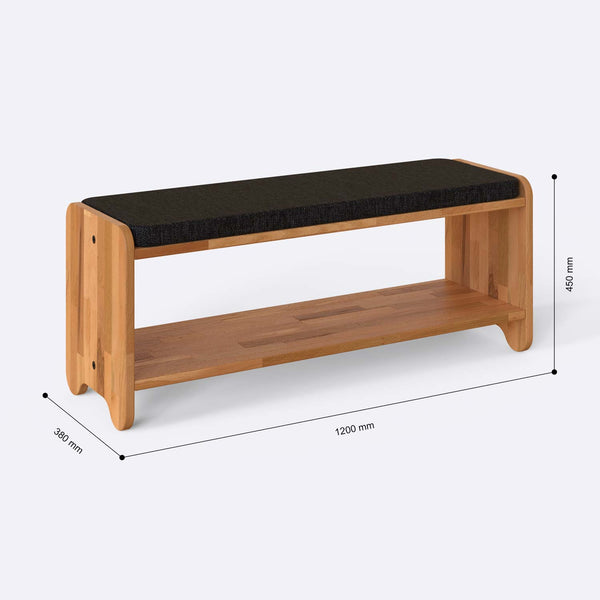Kyran Bench – 47" x 15" (120 x 38 cm)