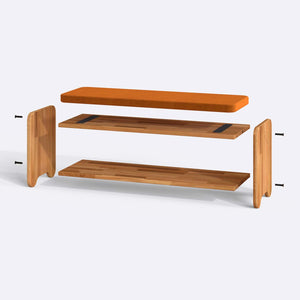 Kyran Bench – 47" x 15" (120 x 38 cm)
