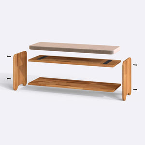 Kyran Bench – 47" x 15" (120 x 38 cm)