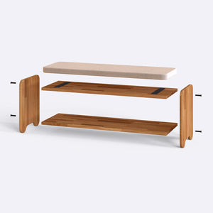 Kyran Bench – 47" x 15" (120 x 38 cm)