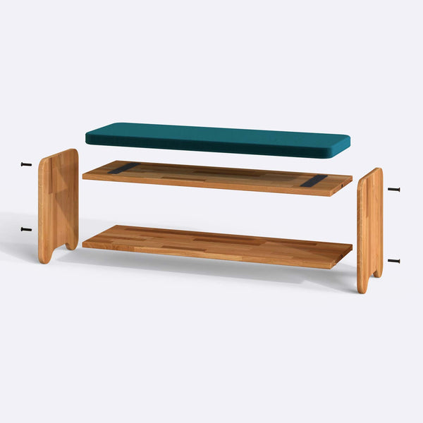 Kyran Bench – 47" x 15" (120 x 38 cm)