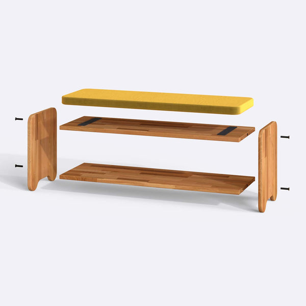 Kyran Bench – 47" x 15" (120 x 38 cm)