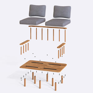 Lore Two Seat Sofa
