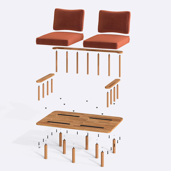 Lore Two Seat Sofa