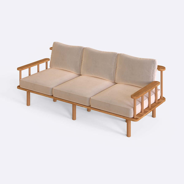 Lore Three Seat Sofa
