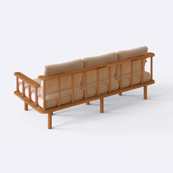 Lore Three Seat Sofa