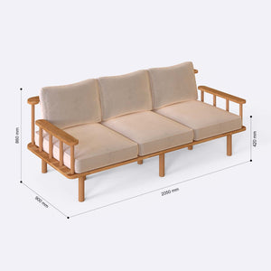 Lore Three Seat Sofa