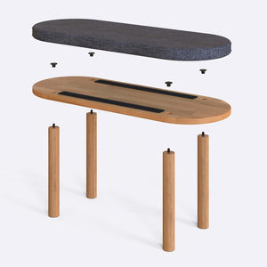 Shiv Bench – 39" x 15" (100 x 38 cm)