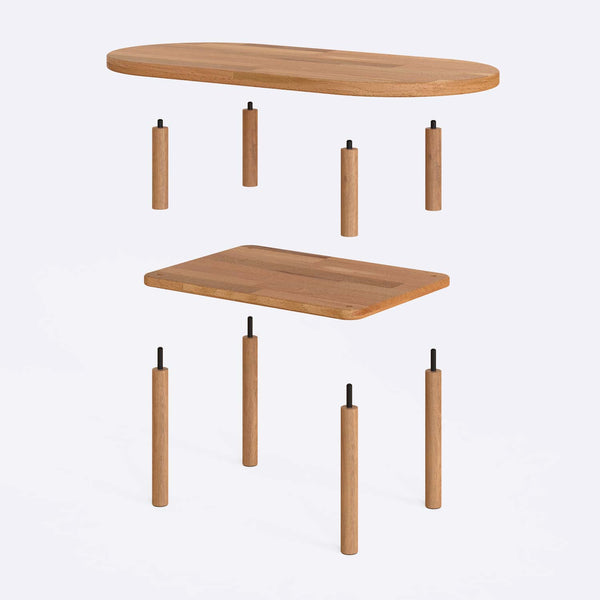 Reni Coffee Table – 31" x 15" (80 x 38 cm)
