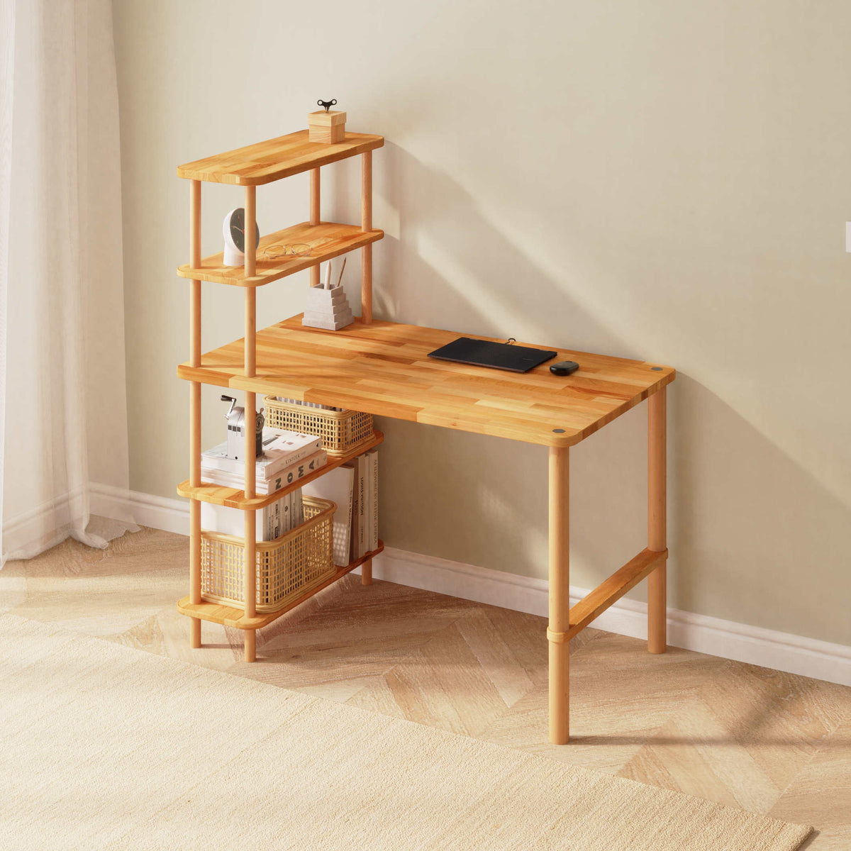 Asvor Desks — a solid beech piece from the collection