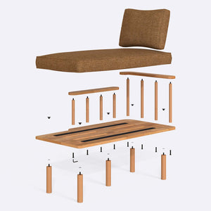 Lore Right Daybed