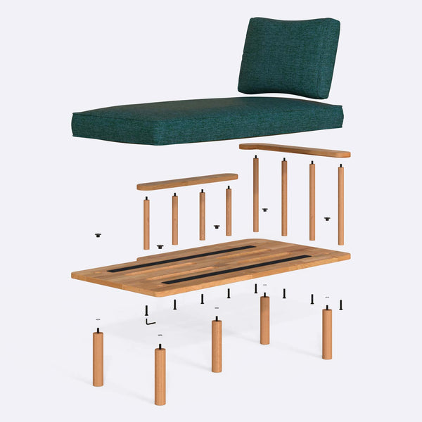Lore Right Daybed
