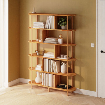 Bely 6 Bookcase – 47" x 11" (120 x 28 cm)