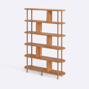Bely 6 Bookcase – 47" x 11" (120 x 28 cm)