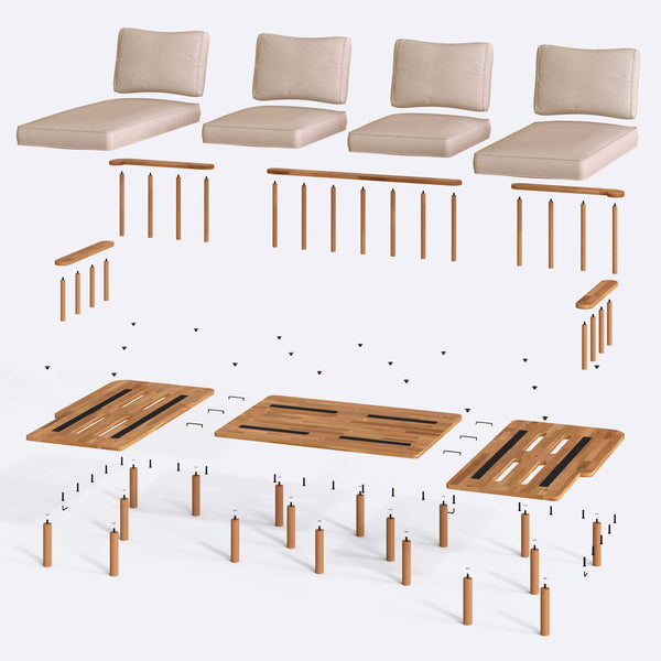Lore U Shaped Sofa