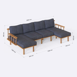 Lore U Shaped Sofa