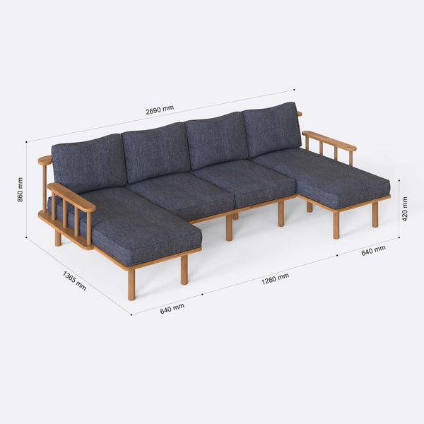 Lore U Shaped Sofa
