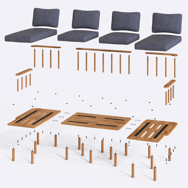 Lore U Shaped Sofa