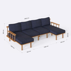 Lore U Shaped Sofa
