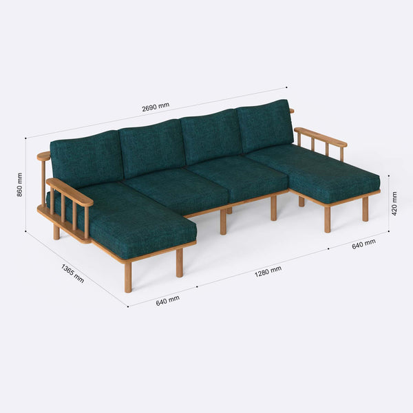 Lore U Shaped Sofa