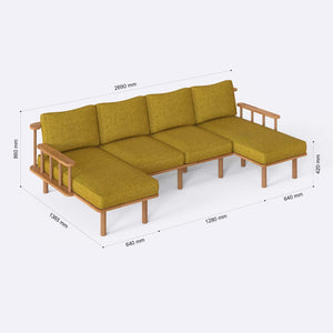 Lore U Shaped Sofa