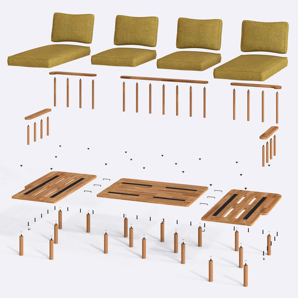 Lore U Shaped Sofa